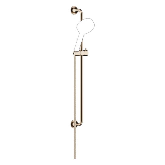 Dornbracht Duschgarnitur Vaia ohne Handbrause Stichmaß 800mm, Champagne gebürstet 22kt Gold