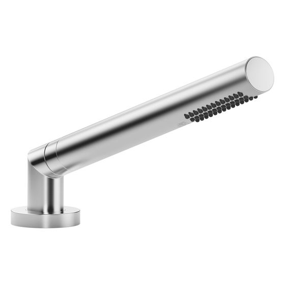 Dornbracht Schlauchbrausegarnitur Symetrics für Wannenrandmontage, D 50mm, 32mm Metallschlauch 175cm 6,8l/min, Chrom gebürstet