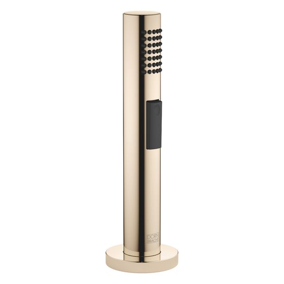 Dornbracht Spülbrausegarnitur mit runder, automatischer Umschalter Armaturenhöhe 191mm Schlauch 1500mm, Champagne 22kt Gold