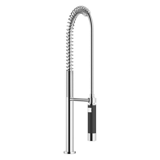 Dornbracht Profibrausegarnitur Armaturenhöhe 665mm Bohrung 30mm Einzelrosette 55mm, Chrom