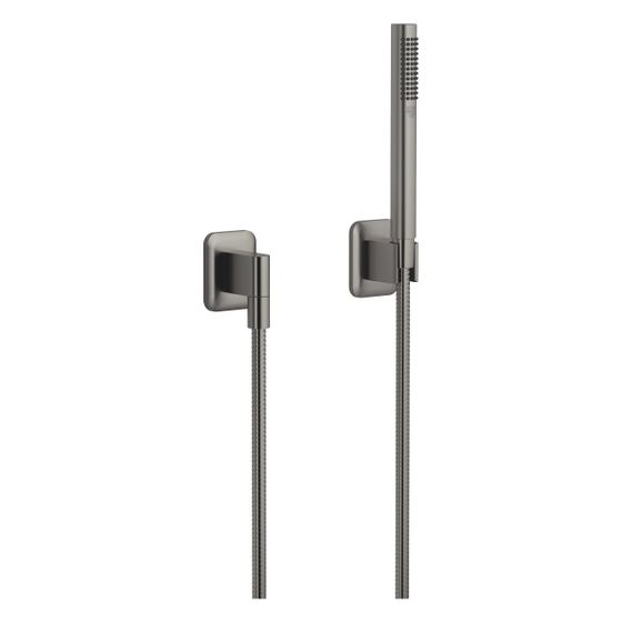 Dornbracht Schlauchbrausegarnitur Lissé FlowReduce, 6,8l/min, Dark Platinum gebürstet