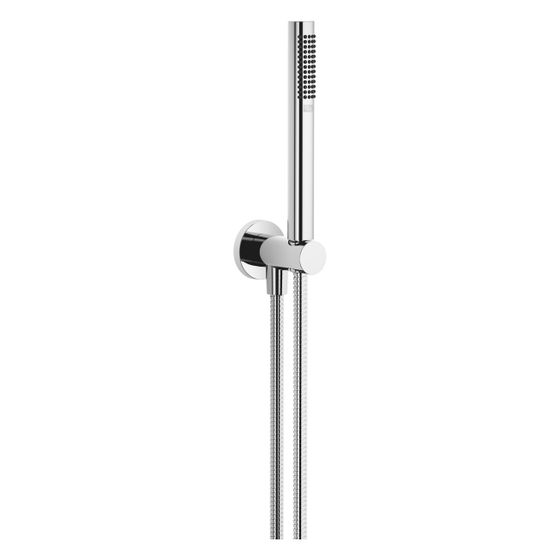 Dornbracht Schlauchbrausegarnitur, integ. Brausehalter Meta 15l/min Rosette 60mm, G 1/2