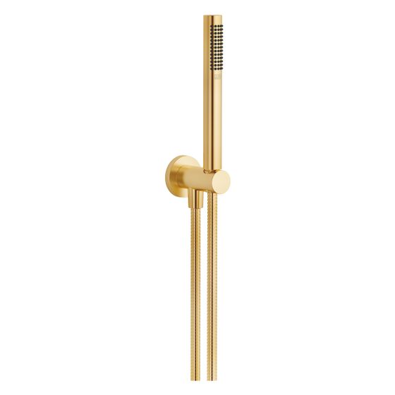 Dornbracht Schlauchbrausegarnitur, integ. Brausehalter Meta 15l/min Rosette 60mm, G 1/2