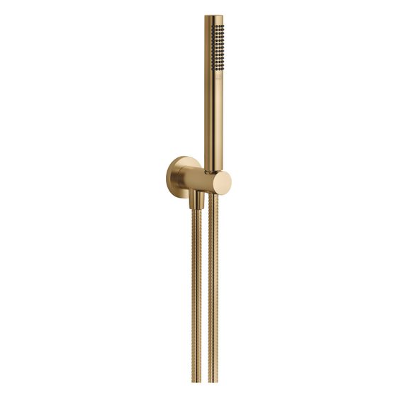 Dornbracht Schlauchbrausegarnitur, integ. Brausehalter Meta 15l/min Rosette 60mm, G 1/2