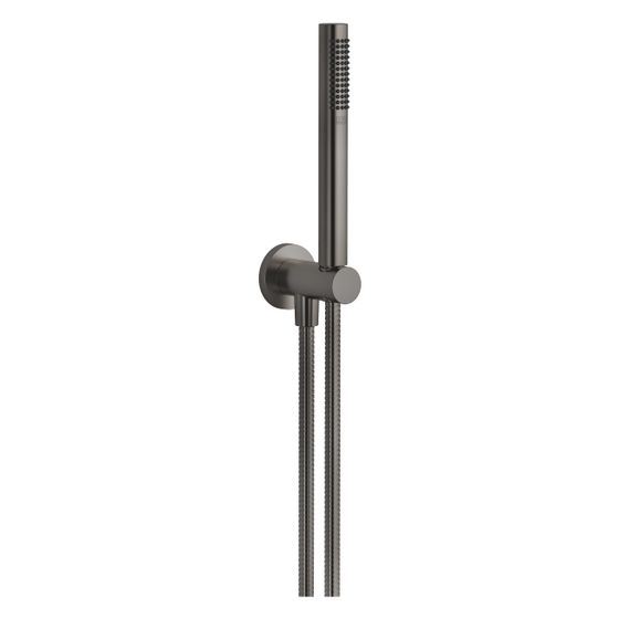Dornbracht Schlauchbrausegarnitur, integ. Brausehalter Meta 15l/min Rosette 60mm, G 1/2