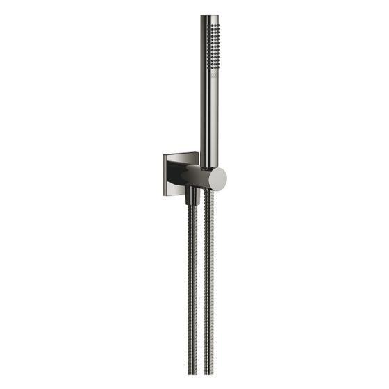 Dornbracht Schlauchbrausegarnitur mit integriertem Brausehalter Symetrics Rosette 60x60mm Anschluss G 1/2
