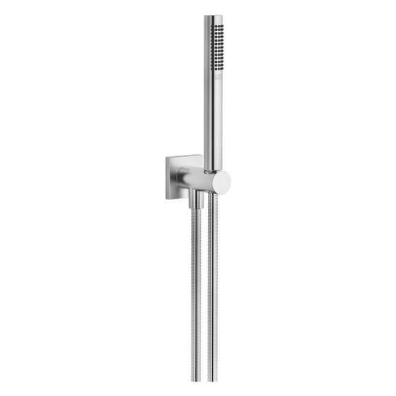 Dornbracht Schlauchbrausegarnitur mit integriertem Brausehalter Symetrics, 60x60mm Anschluss G 1/2