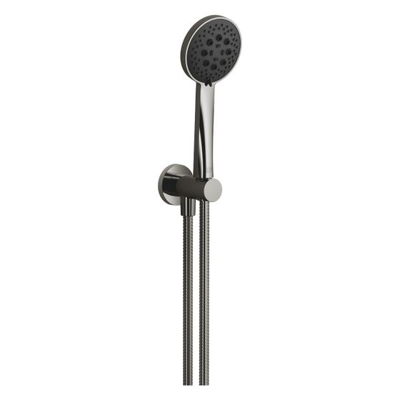 Dornbracht Schlauchbrausegarnitur, integ. Brausehalter Meta Brausekopf 100mm 15l/min Rosette 60mm, G 1/2