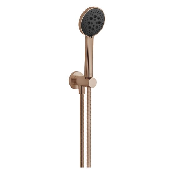 Dornbracht Schlauchbrausegarnitur, integ. Brausehalter Meta Brausekopf 100mm 15l/min Rosette 60mm, G 1/2