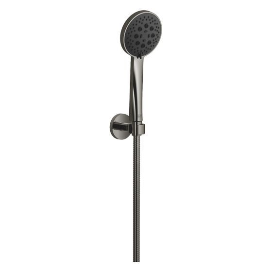 Dornbracht Schlauchbrausegarnitur Meta FlowReduce, max. 6,8l/min, Dark Chrome, 27815625-190010