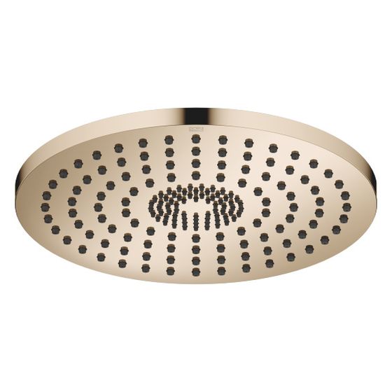 Dornbracht Regenbrause für Deckenanbindung D 300mm Pure Rain 12l/min Purify Rain 6l/min, Light Gold