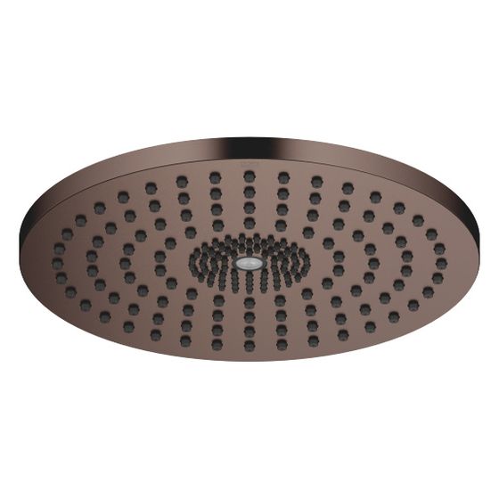 Dornbracht Regenbrause für Deckenanbindung mit Licht Metall D 300mm Pure Rain 12l/min Purify Rain 6l/min, Dark Bronze geb PVD