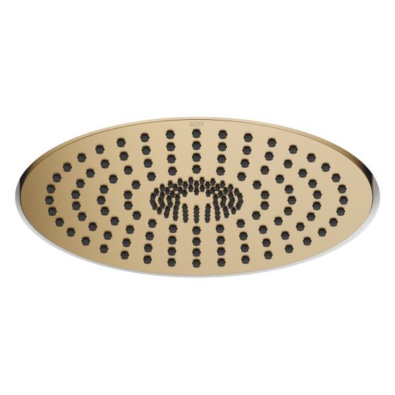 Dornbracht Regenbrause für Deckeneinbau D 300mm Pure Rain 12l/min Purify Rain 6l/min, Dark Brass gebürstet