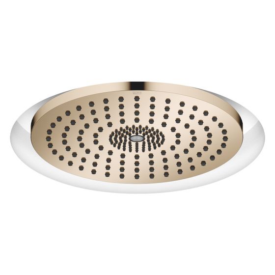 Dornbracht Regenbrause für Deckeneinbau mit Licht D 300mm Pure Rain 12l/min Purify Rain 6l/min, Light Gold