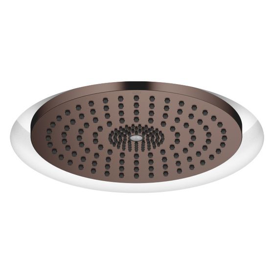 Dornbracht Regenbrause für Deckeneinbau mit Licht Metall D 300mm Pure Rain 12l/min Purify Rain 6l/min, Dark Bronze geb PVD