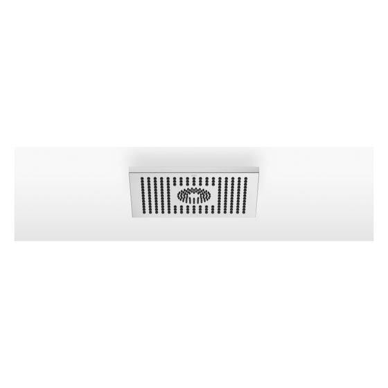 Dornbracht Regenbrause Symetrics für Deckenanbindung 300x240mm 12l/min 6l/min, Chrom gebürstet