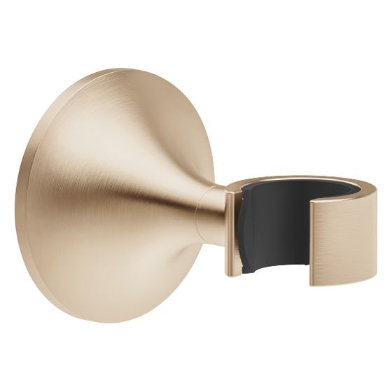 Dornbracht Brausehalter Vaia, Rosette 60mm, Champagne gebürstet 22kt Gold