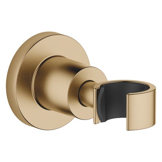 Dornbracht Brausehalter Tara, Rosette 55mm, Dark Brass gebürstet