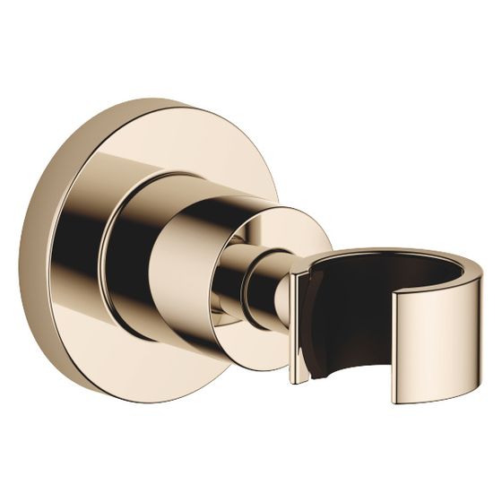 Dornbracht Brausehalter Tara, Rosette 55mm, Champagne 22kt Gold