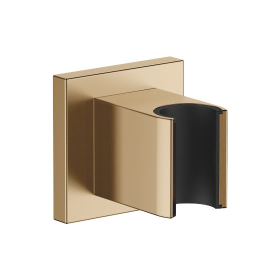 Dornbracht Brausehalter Symetrics Rosette 60x60mm, Dark Brass gebürstet, 28050980-39
