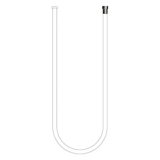 Dornbracht Kneipp-Schlauch Water Tube 2000mm, Weiß/Dark Chrome