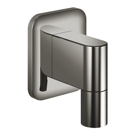 Dornbracht Wandanschlussbogen Lissé, Dark Chrome