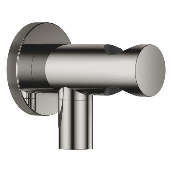 Dornbracht Wandanschlussbogen Meta mit integriertem Brausehalter Brauseabgang G 3/8