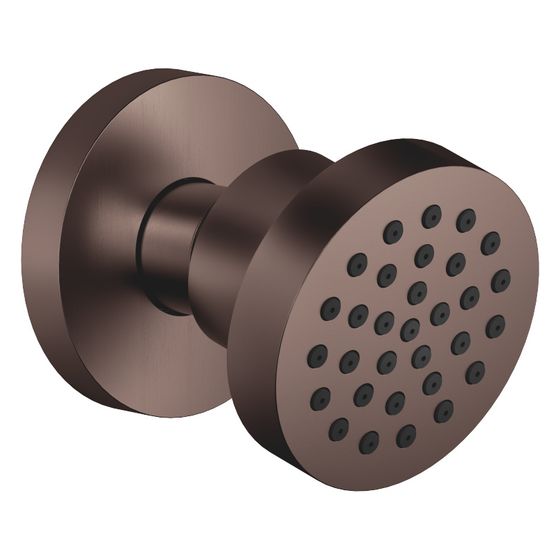 Dornbracht Seitenbrause ohne Mengenregulierung FlowReduce schwenkbar Horizontal Rain 5l/min, Dark Bronze gebürstet PVD