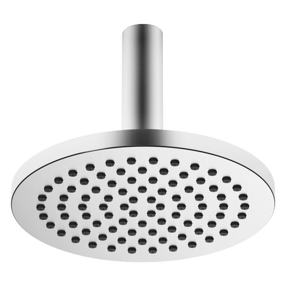 Dornbracht Regenbrause mit Deckenanbindung Metall D 220mm Pure Rain 9l/min, Chrom gebürstet