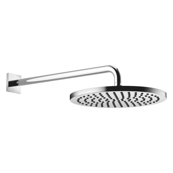 Dornbracht Regenbrause IMO mit Wandanbindung FlowReduce Metall D 300mm Ausladung 450mm 6,8l/min G 1/2