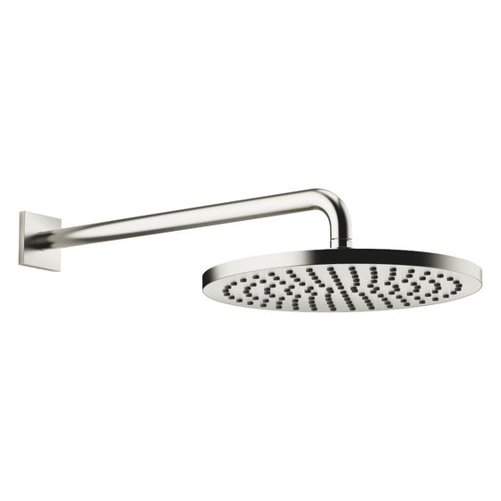 Dornbracht Regenbrause IMO mit Wandanbindung FlowReduce Metall D 300mm Ausladung 450mm 6,8l/min G 1/2