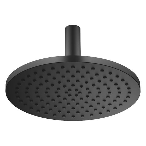 Dornbracht Regenbrause mit Deckenanbindung FlowReduce Kunststoff D 300mm Pure Rain 6,8l/min, Schwarz matt