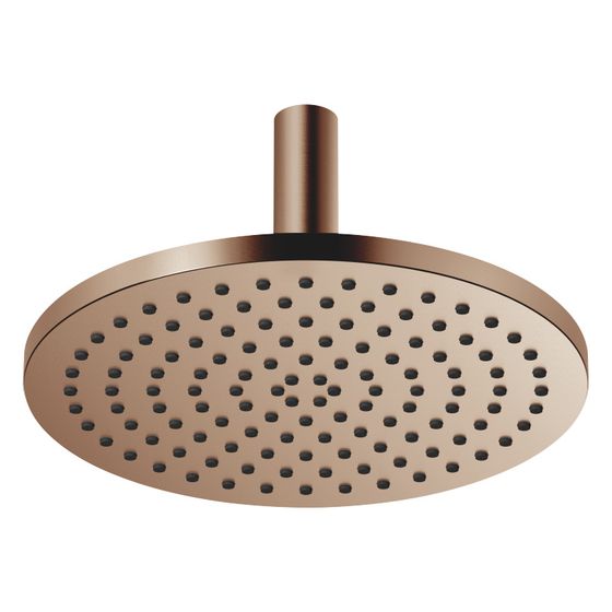Dornbracht Regenbrause mit Deckenanbindung Kunststoff D 300mm Pure Rain 14l/min, Bronze gebürstet PVD