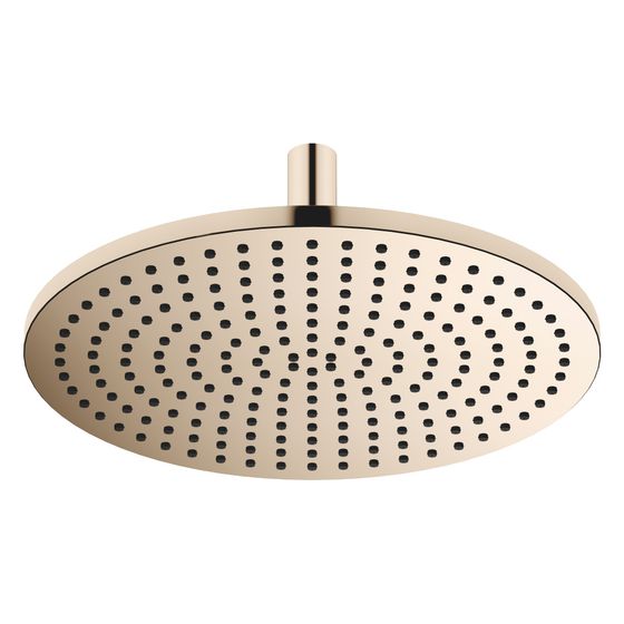 Dornbracht Regenbrause mit Deckenanbindung D 400mm Pure Rain 20l/min, Light Gold