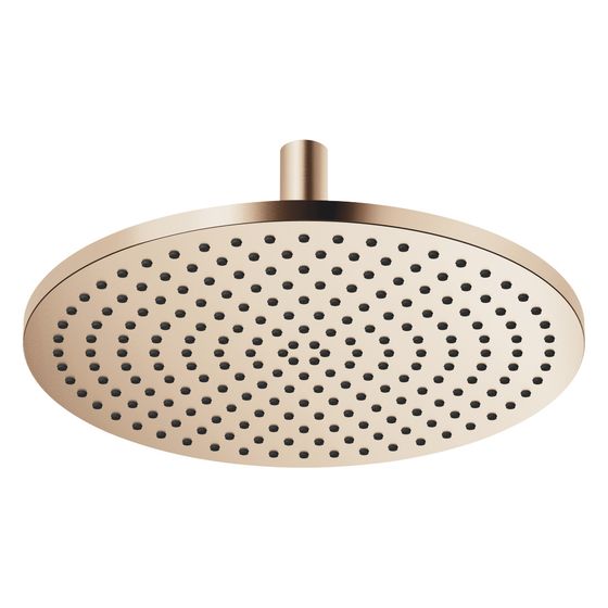 Dornbracht Regenbrause mit Deckenanbindung D 400mm Pure Rain 20l/min, Light Gold gebürstet