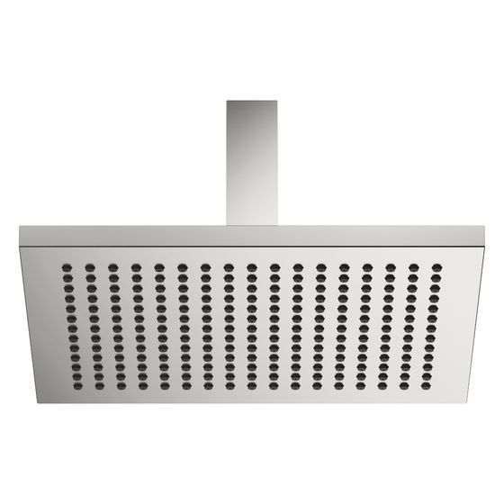 Dornbracht Regenbrause Symetrics mit Deckenanbindung FlowReduce 300x240mm 6,8l/min, Platin gebürstet