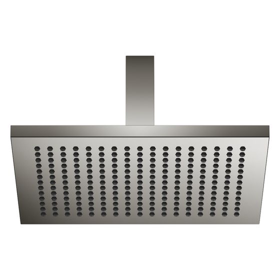 Dornbracht Regenbrause Symetrics mit Deckenanbindung FlowReduce 300x240mm 6,8l/min, Dark Chrome
