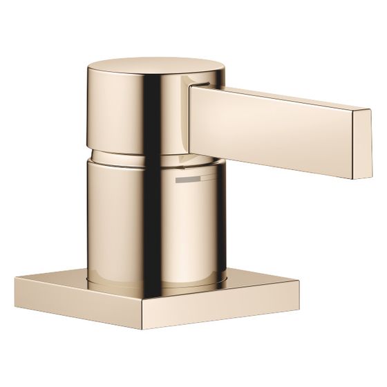 Dornbracht Waschtisch-Einhandbatterie Mem, starrer Auslauf, Champagne 22kt Gold