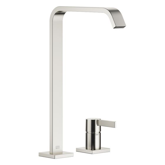 Dornbracht Wannen-Einhandbatterie IMO mit Standrohr, Schlauchbrausegarnitur fre. Schwallauslauf, 6,8l/min, Light Gold gebürstet
