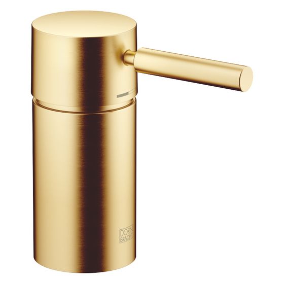 Dornbracht Wannen-Einhandbatterie Meta für Wannenrandmontage, Bohrung 35mm, 35,7l/min, Gold gebürstet