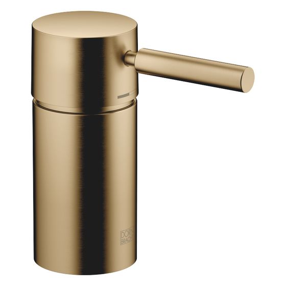 Dornbracht Wannen-Einhandbatterie Meta für Wannenrandmontage, Bohrung 35mm, 35,7l/min, Dark Brass gebürstet