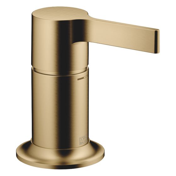 Dornbracht Wannen-Einhandbatterie Vaia für Wannenrandmontage, 78mm, max. 35,7l/min, Dark Brass gebürstet