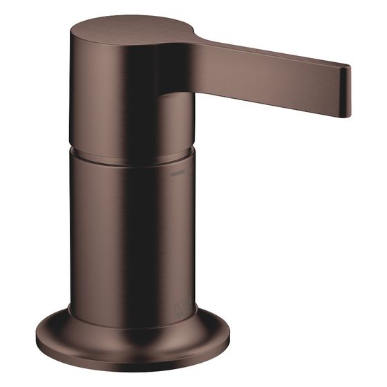 Dornbracht Wannen-Einhandbatterie Vaia für Wannenrandmontage, 78mm, max. 35,7l/min, Dark Bronze gebürstet