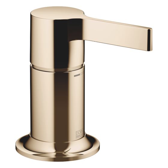 Dornbracht Wannen-Einhandbatterie Vaia für Wannenrandmontage, 78mm, max. 35,7l/min, Champagne 22kt Gold