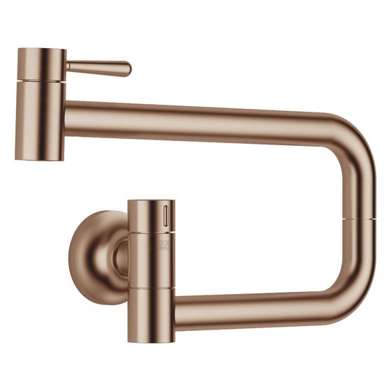 Dornbracht Kaltwasserventil Pot Filler Vaia schwenkbar, Ausladung 500mm, 5,7l/min, Bronze gebürstet