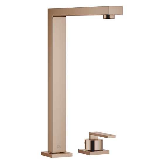 Dornbracht Zweilochbatterie Lot schwenkbarer Auslauf 235mm, 8l/min, Bronze gebürstet