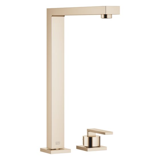 Dornbracht Zweilochbatterie Lot schwenkbarer Auslauf 235mm, 8l/min, Champagne gebürstet 22kt Gold