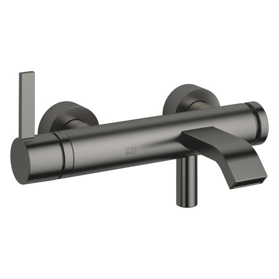 Dornbracht Waschtisch-Zweilochbatterie IMO mit Ablaufgarnitur Ausladung 165mm, 4,6l/min, Platin gebürstet