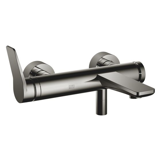 Dornbracht Wannen-Einhandbatterie Lissé für Wandmontage, 13,5l/min, Dark Chrome