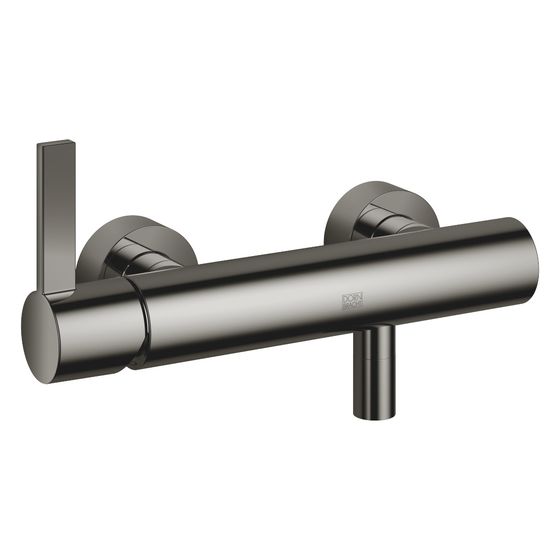 Dornbracht Waschtisch-Zweilochbatterie IMO mit Ablaufgarnitur Ausladung 165mm, 4,6l/min, Schwarz matt